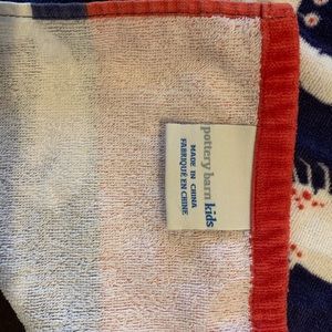 Pottery Barn kids beach hooded towel